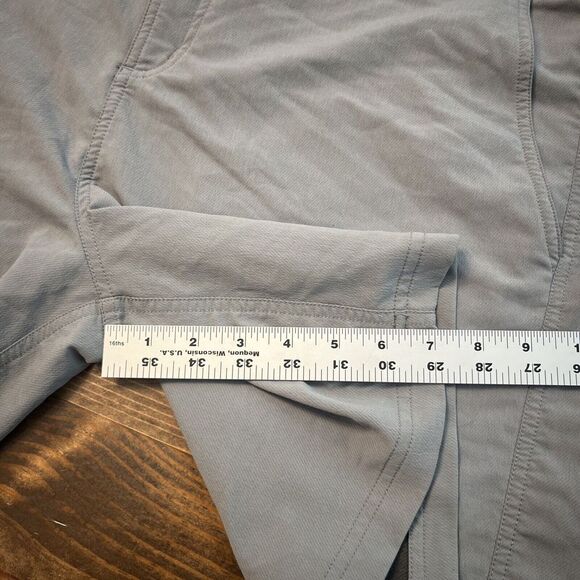 Free Fly Shorts Mens 2XL Gray 7.5" Inseam Elastic Waist Bamboo Stretch Pockets - Picture 3 of 5